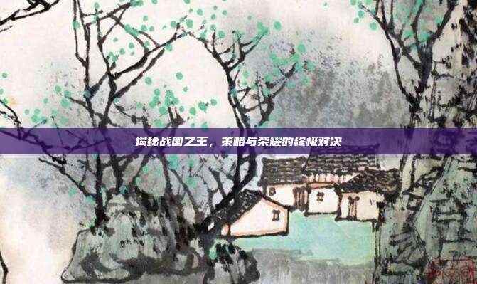 揭秘战国之王,策略与荣耀的终极对决