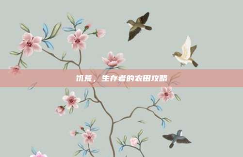 饥荒,生存者的农田攻略