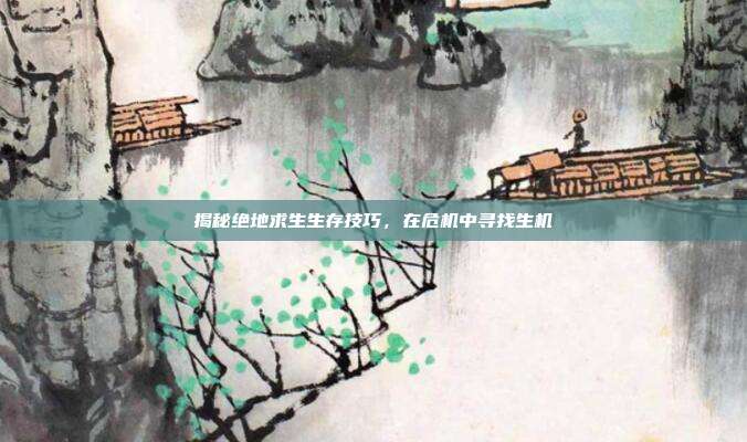 揭秘绝地求生生存技巧,在危机中寻找生机