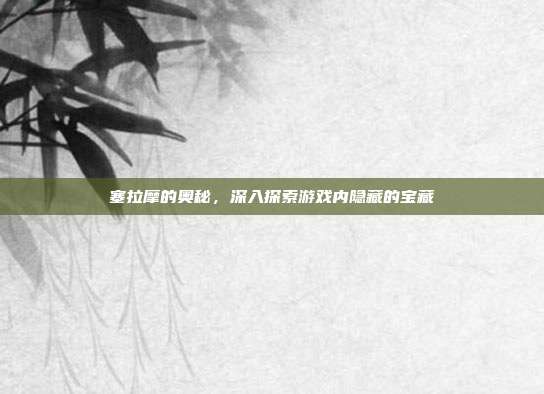 塞拉摩的奥秘,深入探索游戏内隐藏的宝藏