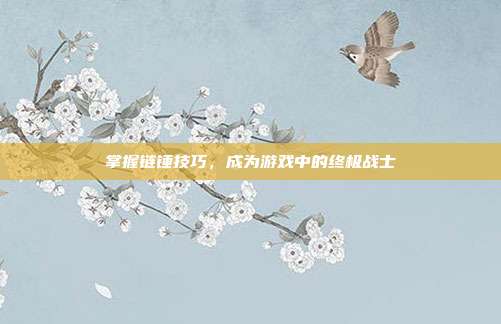 掌握链锤技巧，成为游戏中的终极战士