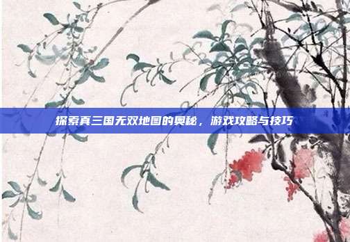 探索真三国无双地图的奥秘,游戏攻略与技巧