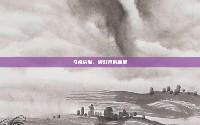 马格纳斯，游戏界的新星