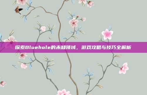 探索Bluehole的未知领域,游戏攻略与技巧全解析