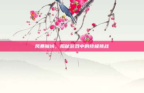 风暴魔域，揭秘游戏中的终极挑战