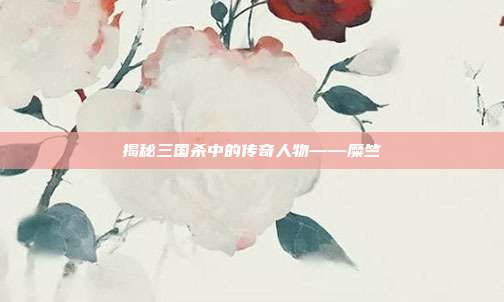 揭秘三国杀中的传奇人物——糜竺