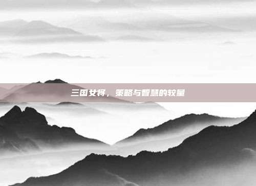 三国女将，策略与智慧的较量