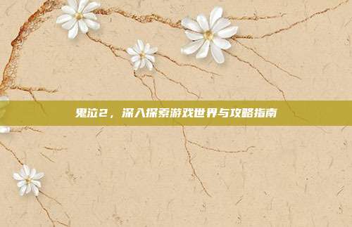 鬼泣2,深入探索游戏世界与攻略指南