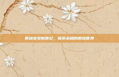 数码宝贝新世纪,探索未知的数码世界