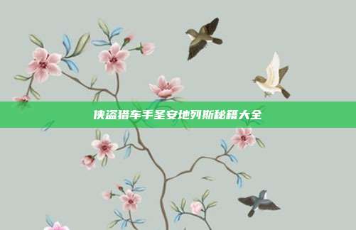 侠盗猎车手圣安地列斯秘籍大全