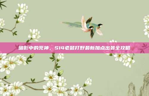 暗影中的死神，S14老鼠打野最新加点出装全攻略