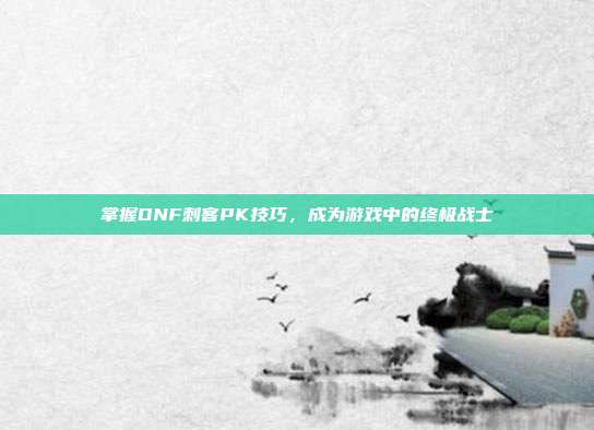 掌握DNF刺客PK技巧,成为游戏中的终极战士