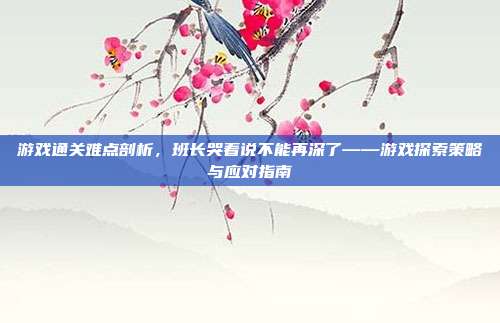 游戏通关难点剖析,班长哭着说不能再深了——游戏探索策略与应对指南