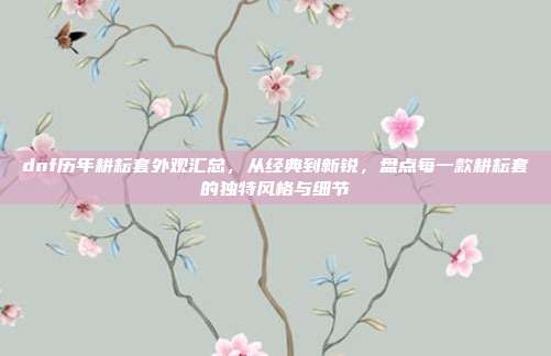 dnf历年耕耘套外观汇总，从经典到新锐，盘点每一款耕耘套的独特风格与细节