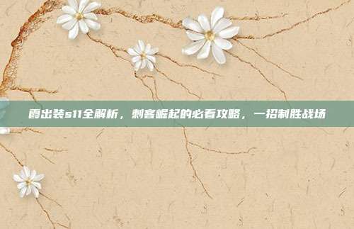 霞出装s11全解析,刺客崛起的必看攻略,一招制胜战场