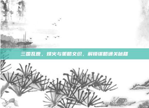 三国乱世,烽火与策略交织,解锁谋略通关秘籍