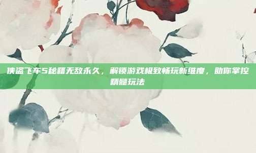 侠盗飞车5秘籍无敌永久,解锁游戏极致畅玩新维度,助你掌控精髓玩法