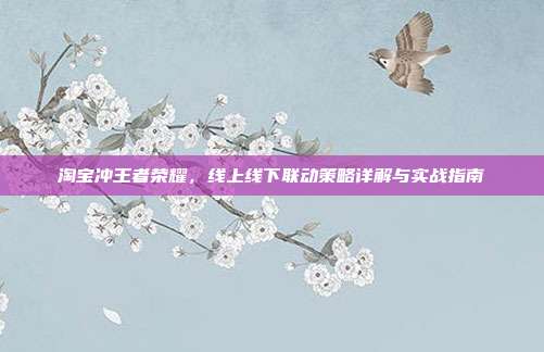 淘宝冲王者荣耀,线上线下联动策略详解与实战指南