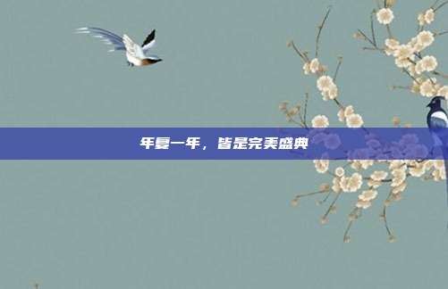 年复一年,皆是完美盛典