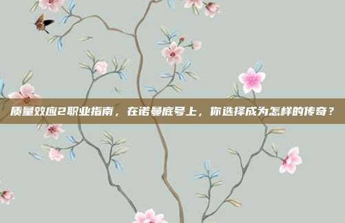 质量效应2职业指南,在诺曼底号上,你选择成为怎样的传奇?