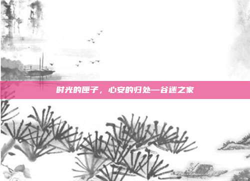 时光的匣子，心安的归处—谷迷之家