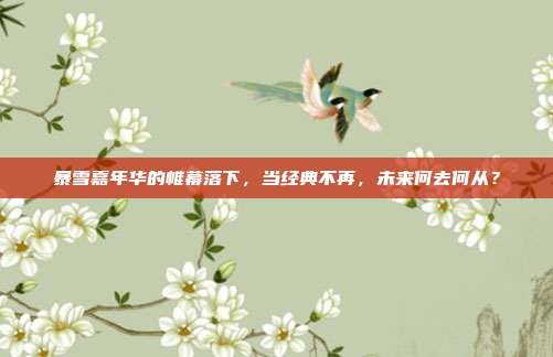 暴雪嘉年华的帷幕落下,当经典不再,未来何去何从?