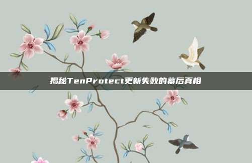 揭秘TenProtect更新失败的幕后真相