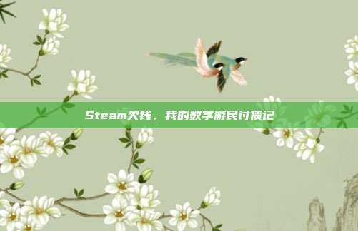 Steam欠钱，我的数字游民讨债记