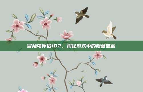 冒险岛伴侣102,揭秘游戏中的隐藏宝藏