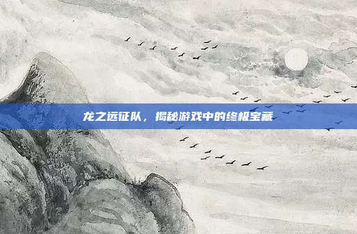 龙之远征队,揭秘游戏中的终极宝藏