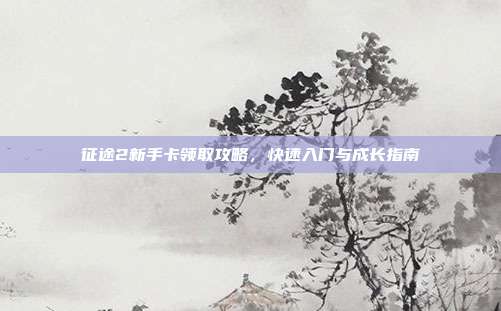征途2新手卡领取攻略,快速入门与成长指南