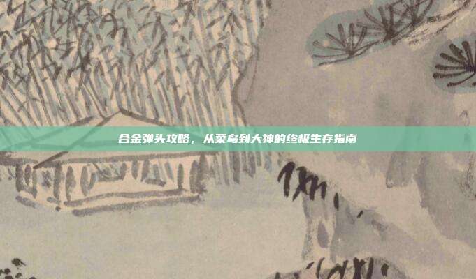 合金弹头攻略，从菜鸟到大神的终极生存指南