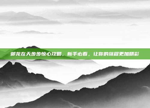 御龙在天步步惊心攻略,新手必看,让你的旅程更加精彩