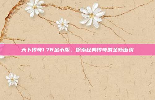 天下传奇1.76金币版,探索经典传奇的全新面貌