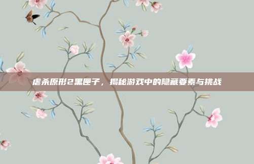 虐杀原形2黑匣子,揭秘游戏中的隐藏要素与挑战