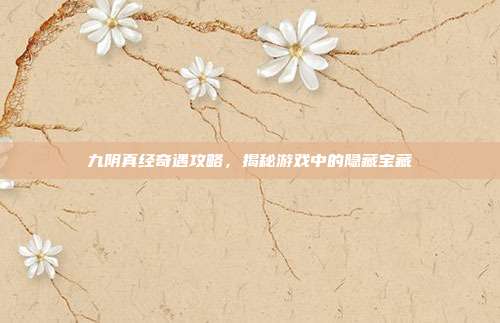九阴真经奇遇攻略,揭秘游戏中的隐藏宝藏