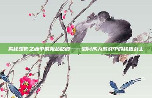 揭秘暗影之魂中的极品骷髅——如何成为游戏中的终极战士