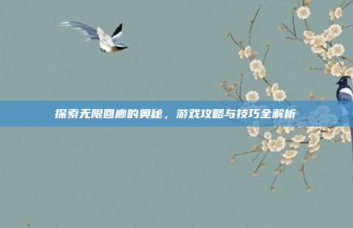 探索无限回廊的奥秘，游戏攻略与技巧全解析