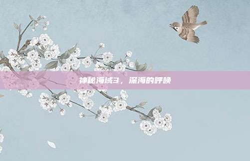 神秘海域3，深海的呼唤