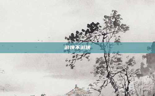游侠不游侠