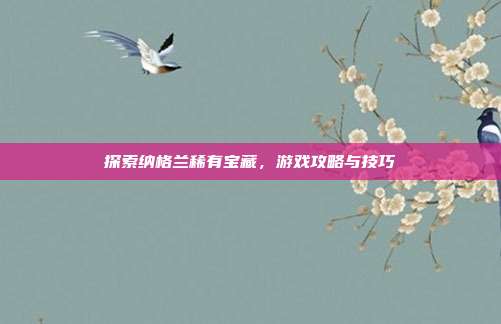 探索纳格兰稀有宝藏,游戏攻略与技巧
