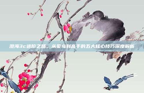 澄海3c进阶之路，从菜鸟到高手的五大核心技巧深度解析