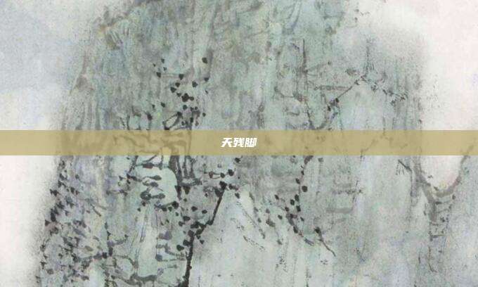天残脚