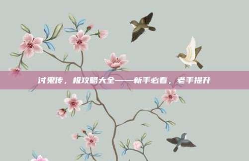 讨鬼传,极攻略大全——新手必看,老手提升