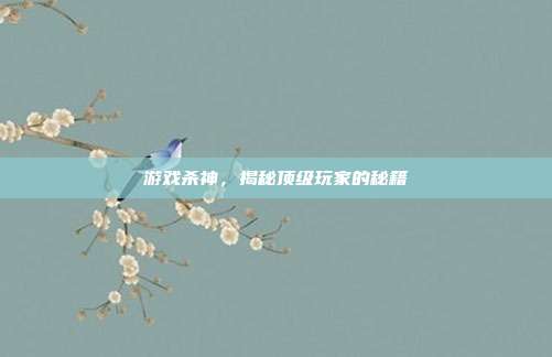 游戏杀神，揭秘顶级玩家的秘籍