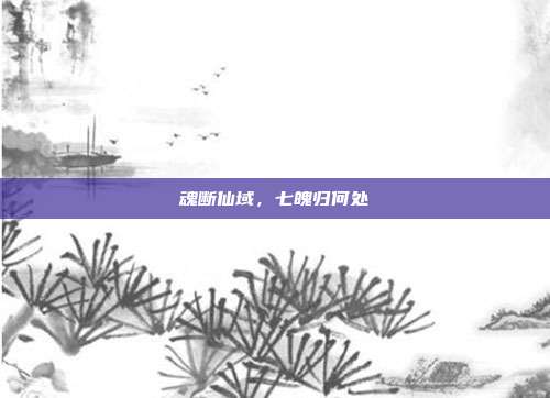 魂断仙域，七魄归何处