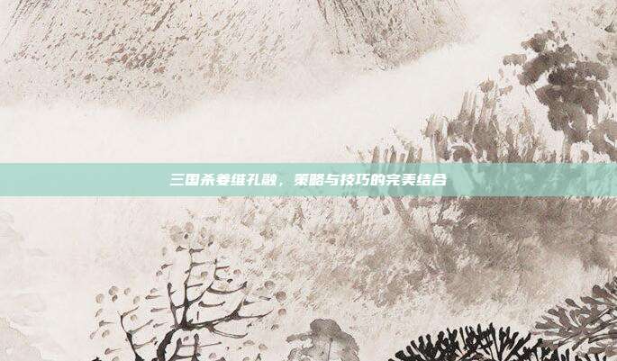 三国杀姜维孔融，策略与技巧的完美结合