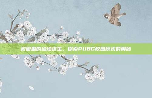 校园里的绝地求生，探索PUBG校园模式的奥秘