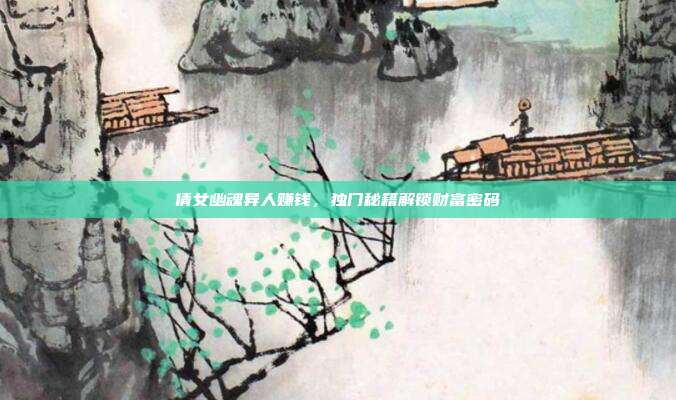 倩女幽魂异人赚钱，独门秘籍解锁财富密码