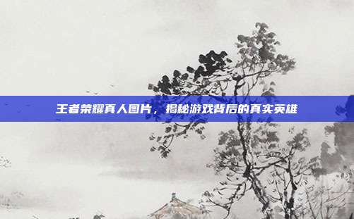 王者荣耀真人图片,揭秘游戏背后的真实英雄